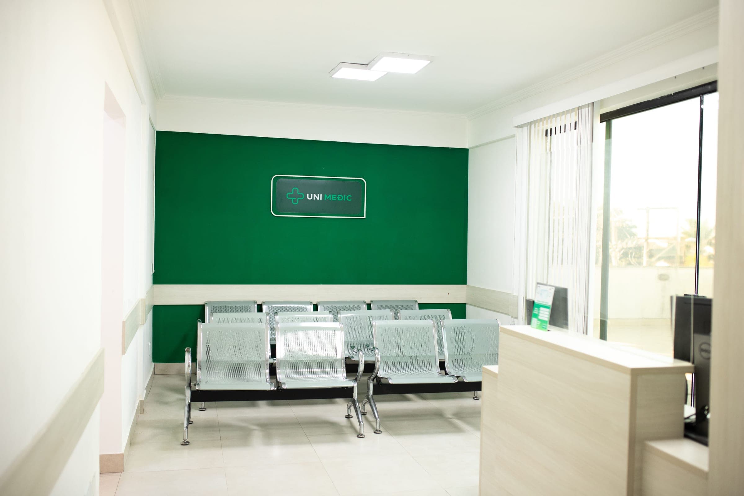 Recepção da Unimedic em Unamar